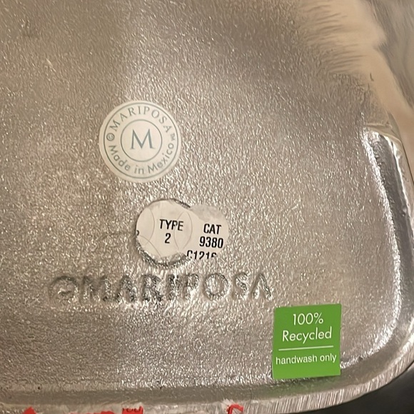 NWT Silver Christmas tree platter O/S - Picture 9 of 9